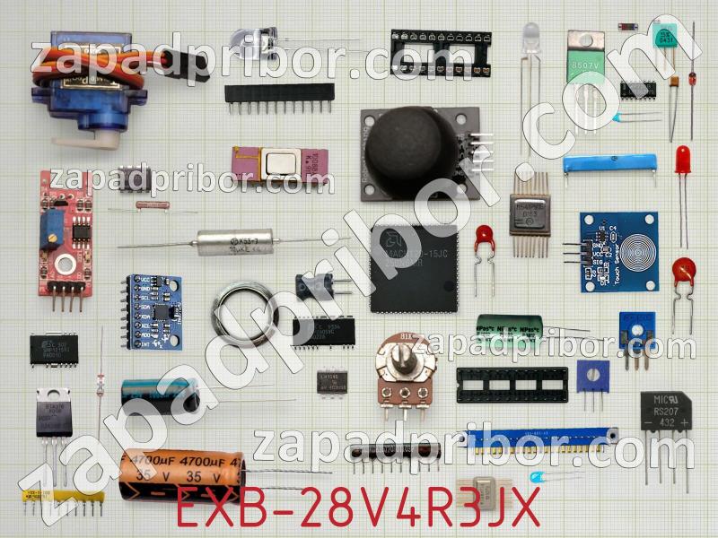 Резисторная сборка  EXB-28V4R3JX фотография.