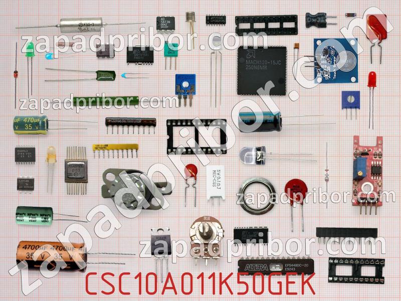 Резисторная сборка  CSC10A011K50GEK фотография.