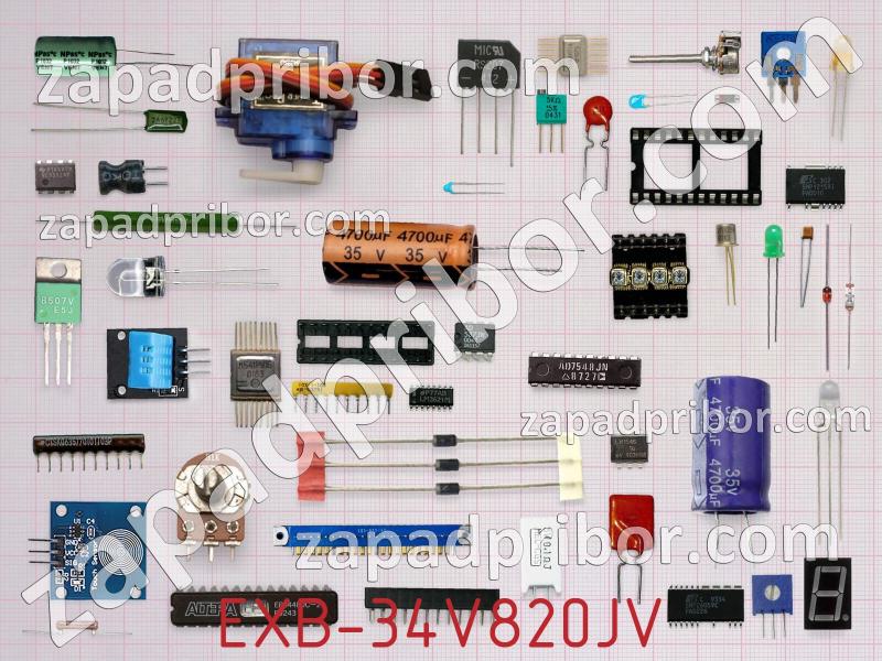 Резисторная сборка  EXB-34V820JV фотография.