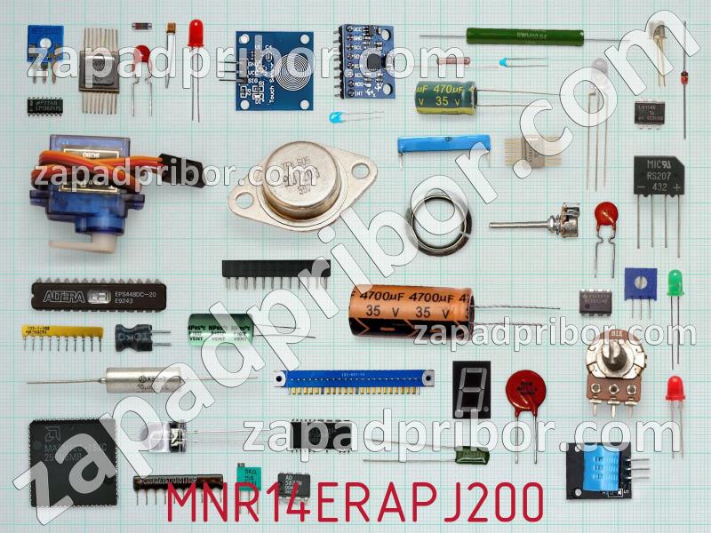 Резисторная сборка  MNR14ERAPJ200 фотография.