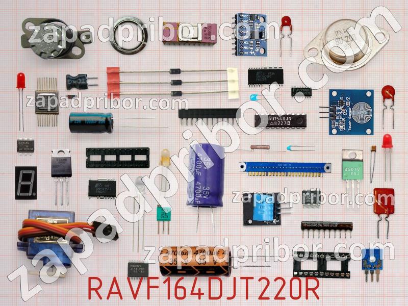 Резисторная сборка  RAVF164DJT220R фотография.