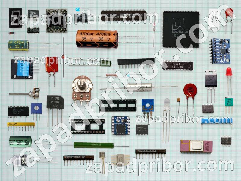 541F - 5424 список радиодеталей, фотография 1.