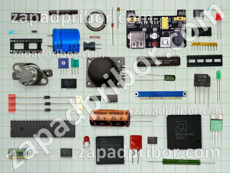 6104 - 610A список радиодеталей, фотография 1.