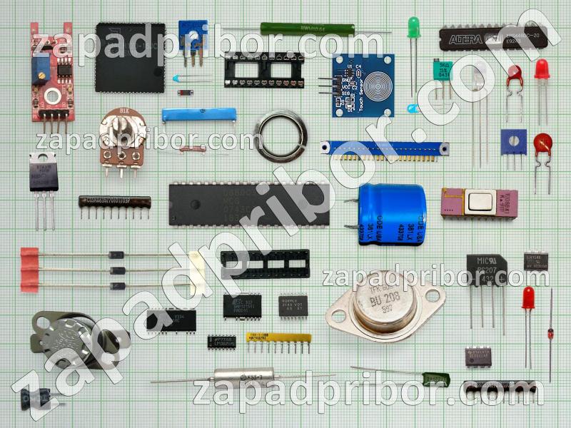 6825 - 682M список радиодеталей, фотография 1.