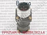 РРН25АМ-4-18Ш2В1,3Х2,4А фотография 3 вилки.