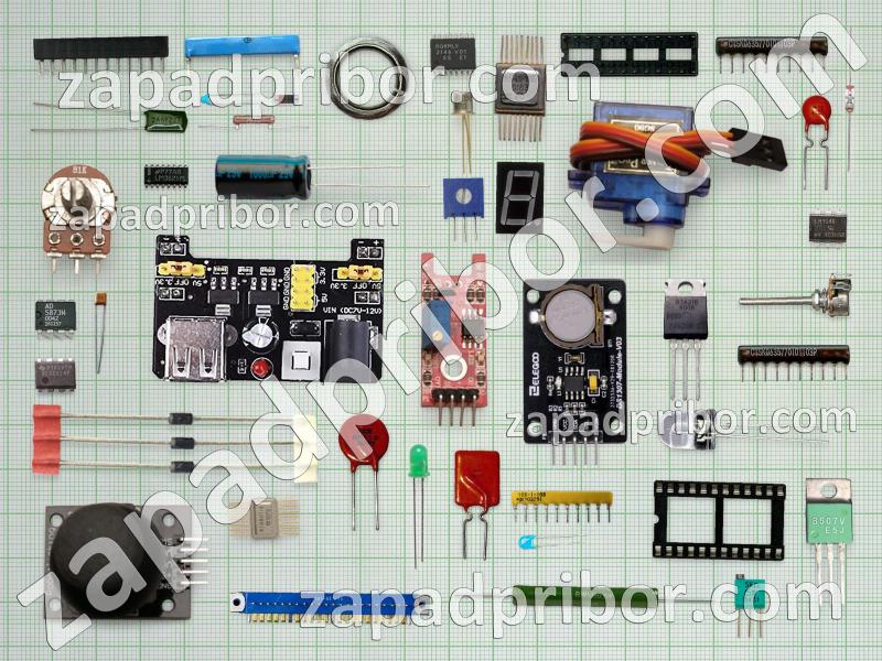 VMS3 - VMS5 список радиодеталей, фотография 1.