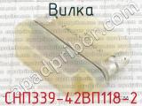 СНП339-42ВП118-2 фотография 2 вилки.