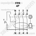 Реле защитного отключения FPR-A 4P 63A 30mA, фотография 2.