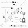 Реле защитного отключения FPR-A 4P 32A 30mA, фотография 2.