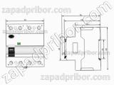 Реле защитного отключения FPR-A 4P 16A 30mA, фотография 2.