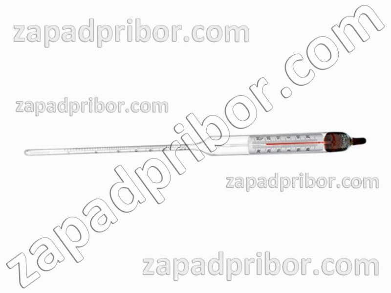 Ареометр для спирта с термометром АСП-Т, фотография 1.