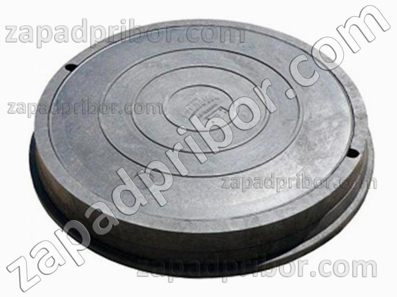 Люк канализационный полимер песчаный до 25 т, фотография 1.