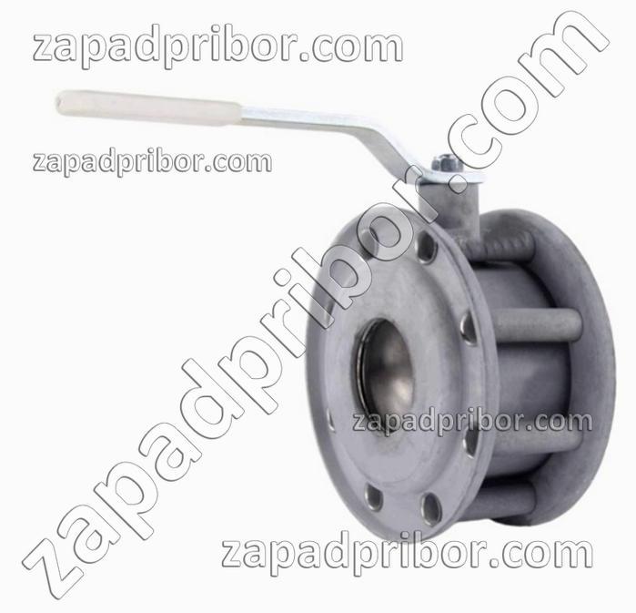 Кран шаровый ДУ100 Ру16 межфланцевый стальной LD Стриж, фотография 1.