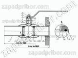 Кран шаровый ДУ100 Ру25 приварной стальной полнонопроходной LD, фотография 2.