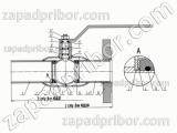 Кран шаровый ДУ20 Ру40 приварной стальной полнонопроходной LD, фотография 4.