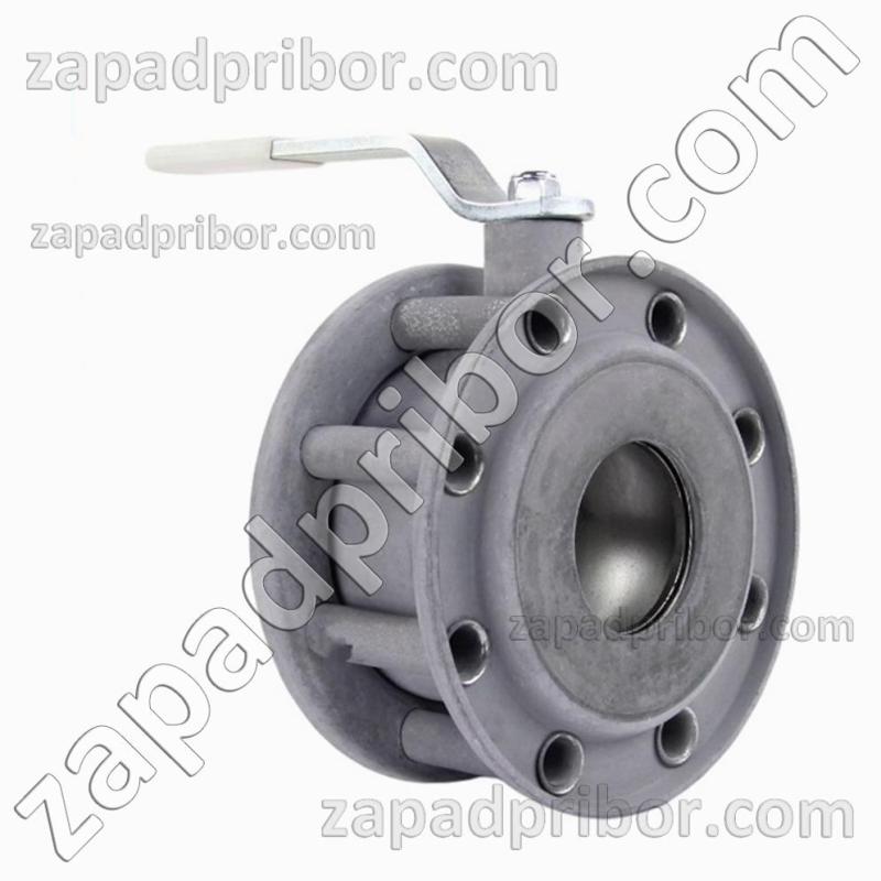 Кран шаровый ДУ32 Ру16 межфланцевый стальной LD Стриж, фотография 1.