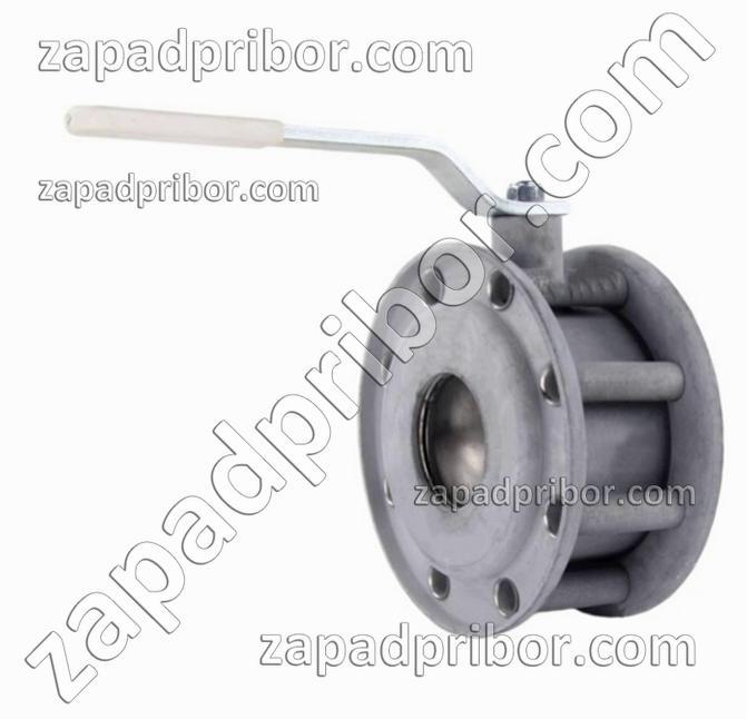 Кран шаровый ДУ50 Ру16 межфланцевый стальной LD Стриж, фотография 1.