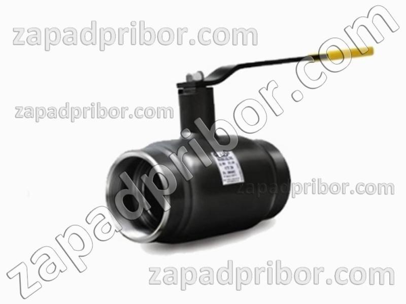 Кран шаровый ДУ50 Ру40 приварной стальной полнонопроходной LD, фотография 1.