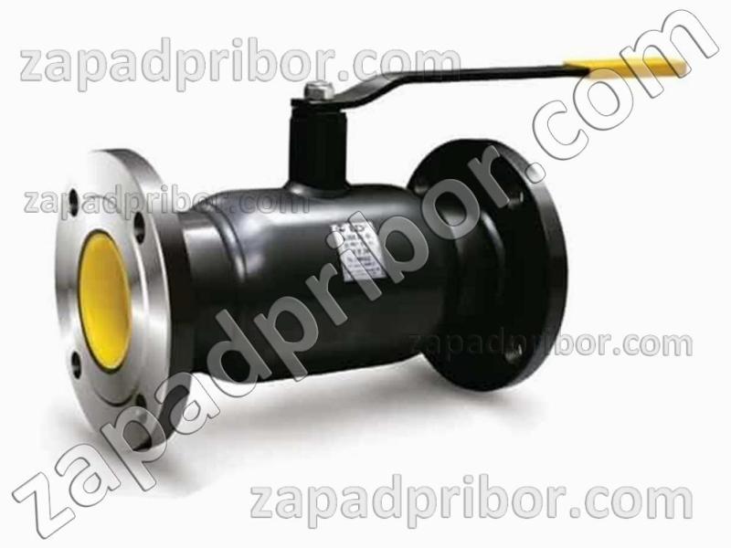 Кран шаровый ДУ80 Ру25 муфтовый стальной полнонопроходной LD, фотография 1.