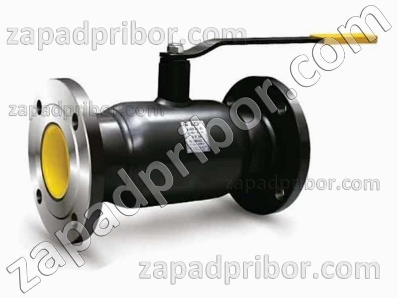 Кран шаровый ДУ150 Ру16 фланцевый стальной полнонопроходной LD, фотография 1.