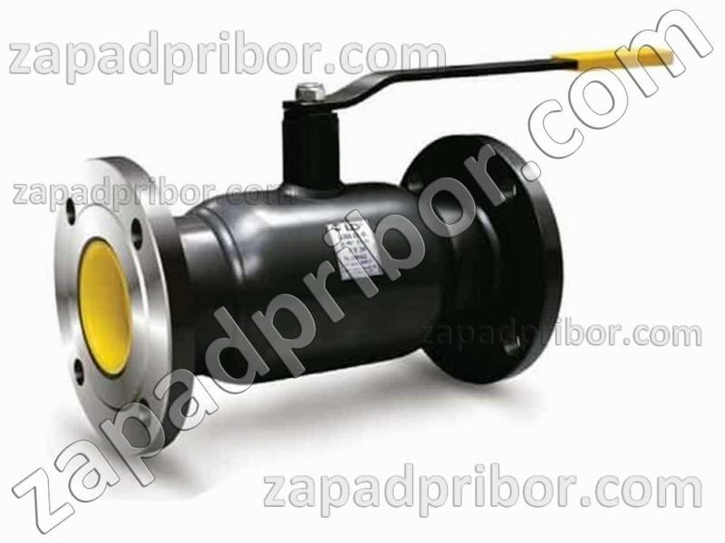 Кран шаровый ДУ150 Ру25 фланцевый стальной полнонопроходной LD, фотография 1.