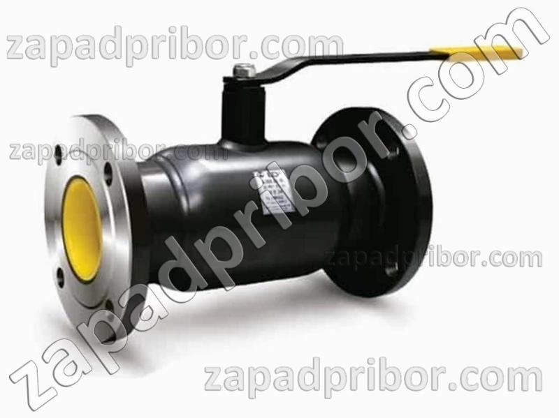 Кран шаровый ДУ15 Ру40 фланцевый стальной полнонопроходной LD, фотография 1.