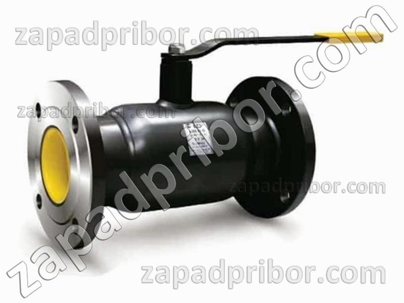 Кран шаровый ДУ20 Ру40 фланцевый стальной полнонопроходной LD, фотография 1.