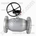 Кран шаровый ДУ400 Ру16 фланцевый стальной полнонопроходной LD