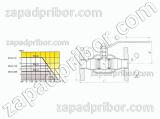 Кран шаровый ДУ80 Ру16 фланцевый стальной полнонопроходной LD, фотография 2.