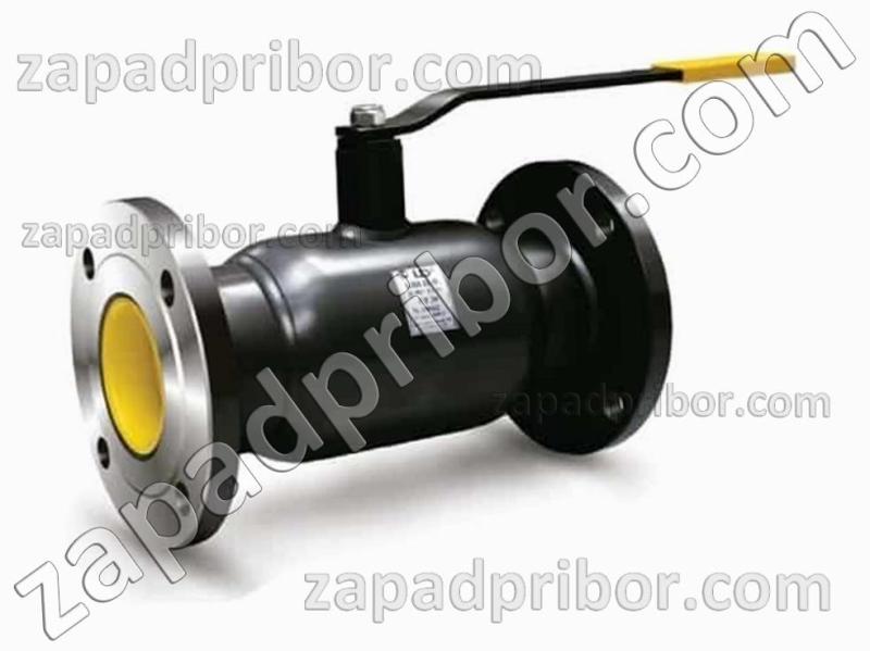 Кран шаровый ДУ80 Ру16 фланцевый стальной полнонопроходной LD, фотография 1.