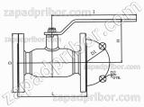 Кран шаровый ДУ65 Ру16 фланцевый стальной стандартнопроходной Interval, фотография 3.