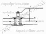 Кран шаровый ДУ100 Ру25 приварной стальной стандартнопроходной LD, фотография 3.