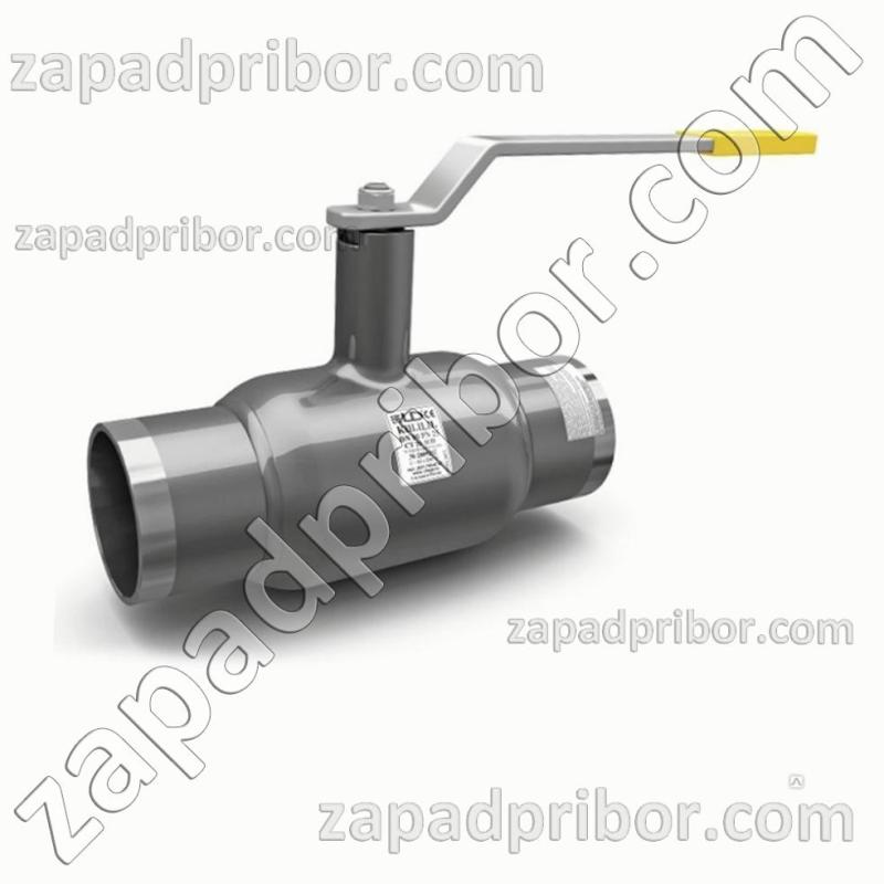Кран шаровый ДУ125 Ру25 приварной стальной стандартнопроходной LD, фотография 1.