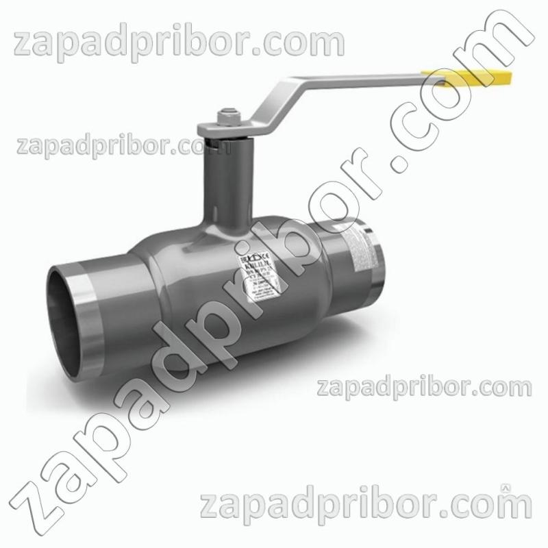 Кран шаровый ДУ15 Ру40 приварной стальной стандартнопроходной LD, фотография 1.