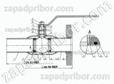 Кран шаровый ДУ350 Ру16 приварной стальной стандартнопроходной LD, фотография 2.