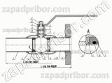 Кран шаровый ДУ500 Ру16 приварной стальной стандартнопроходной LD, фотография 2.