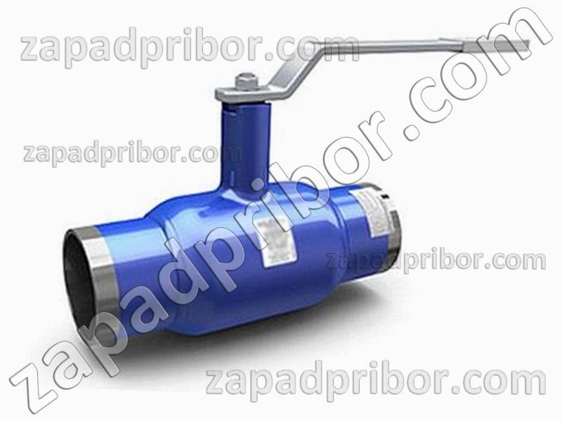 Кран шаровый ДУ200 Ру25 приварной стальной стандартнопроходной Interval, фотография 1.