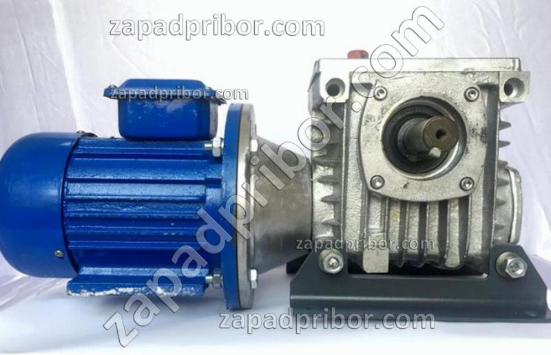 Мотор редуктор МЧ-63-28 червячный, фотография 1.