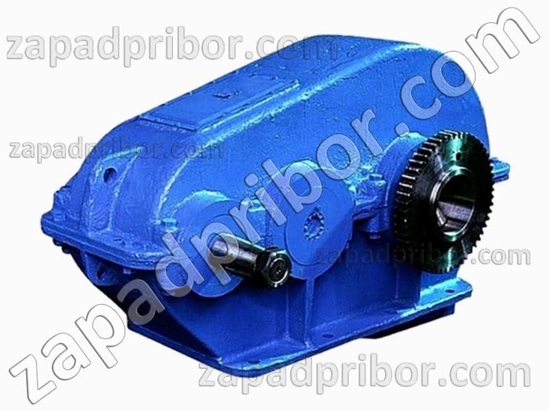 Редуктор РМ-400 цилиндрический двухступенчатый, фотография 1.