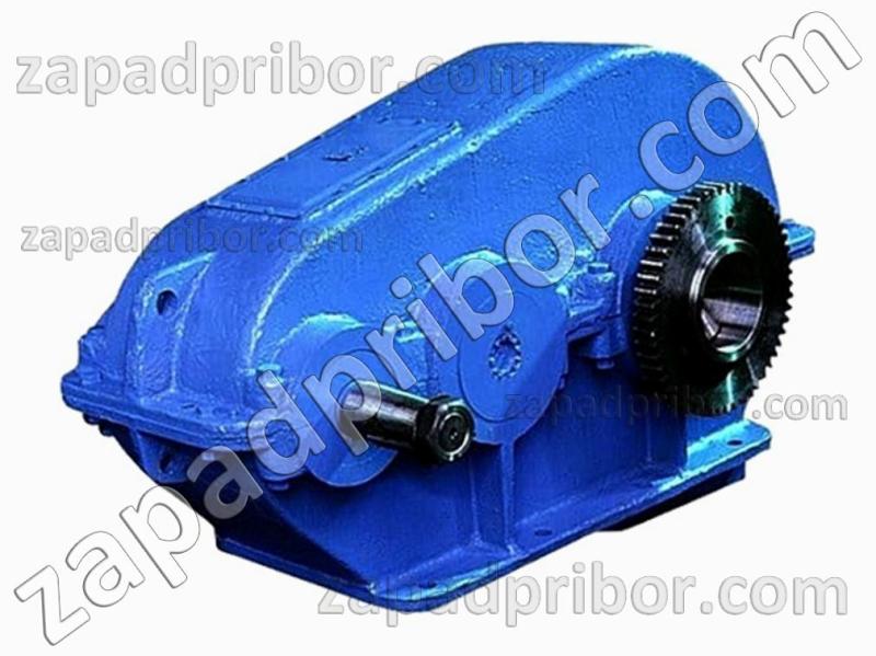 Редуктор РМ-400-8 цилиндрический двухступенчатый, фотография 1.