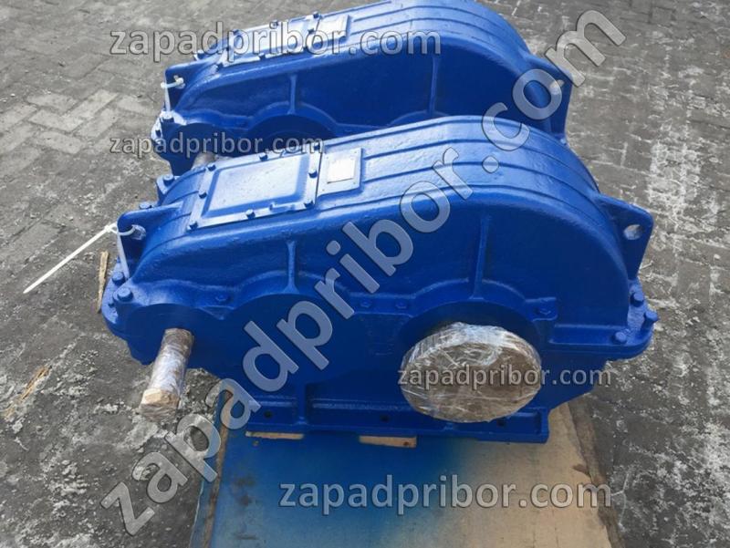 Редуктор РМ-500-10 цилиндрический двухступенчатый, фотография 1.