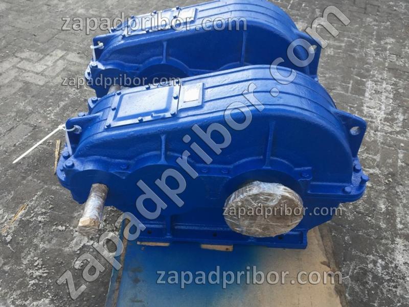 Редуктор РМ-500-16 цилиндрический двухступенчатый, фотография 1.