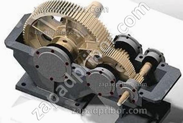 Редуктор Ц2У-250-20 цилиндрический двухступенчатый, фотография 1.