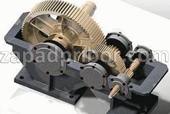 Редуктор Ц2У-250-25 цилиндрический двухступенчатый, фотография 1.