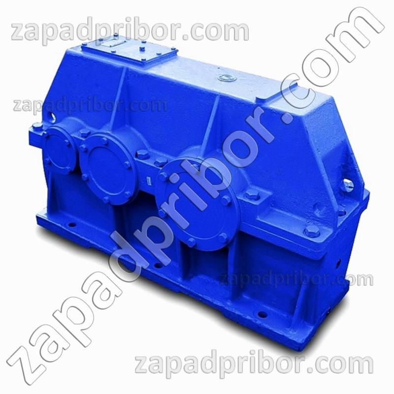 Редуктор Ц2У-400Н-10 цилиндрический двухступенчатый, фотография 1.