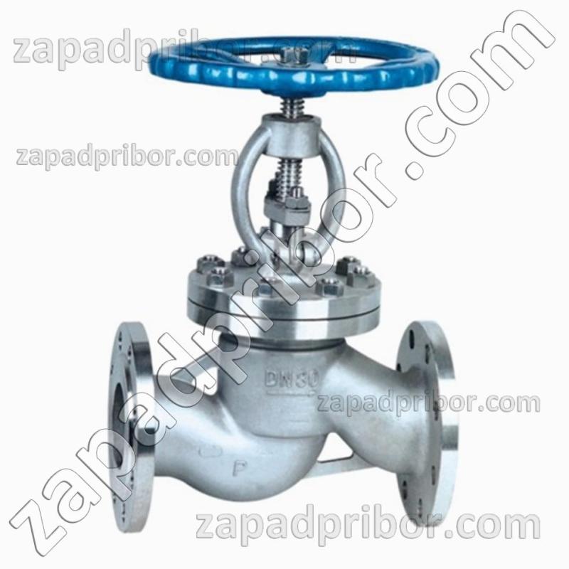 Вентиль 15нж22нж ДУ125 Ру40 запорный фланцевый, фотография 1.