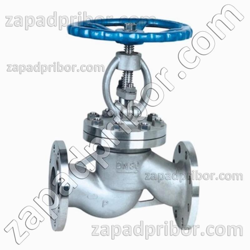 Вентиль 15нж22нж ДУ20 Ру40 запорный фланцевый, фотография 1.