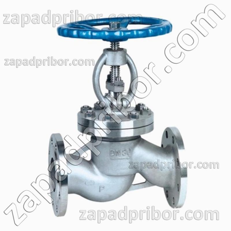 Вентиль 15нж22нж ДУ50 Ру40 запорный фланцевый, фотография 1.