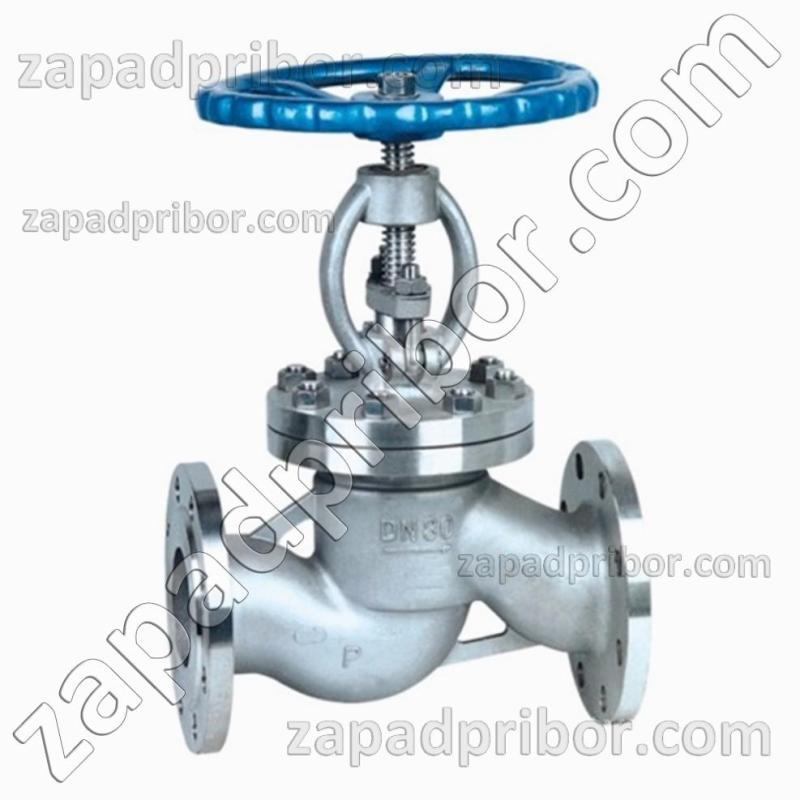 Вентиль 15с65нж Ду100 Ру16 запорный сальниковый фланцевый, фотография 1.