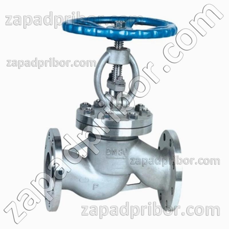 Вентиль 15с65нж Ду65 Ру16 запорный сальниковый фланцевый, фотография 1.